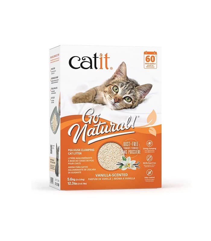 Buy Catit Go Natural Pea Husk Clumping Cat Litter at Shopcityfans.